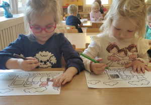 Wielka kolejowa przygoda w grupie „Niedźwiadki”!