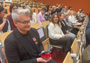 Nasza Pani Psycholog odebrała Nagrodę Kuratora i Medal KEN!