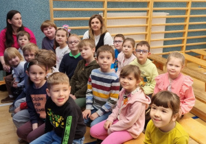Zajączki na przedstawieniu wielkanocnym w Specjalnym Ośrodku Szkolno- Wychowawczym w Łowiczu!
