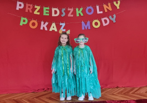 Maja i Basia z Zajączków laureatkami międzyprzedszkolnego konkursu artystycznego "Słonecznie, modnie i pogodnie"!