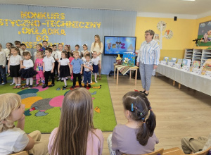 Laureatka konkursu międzyprzedszkolnego "Okładka do książki"!