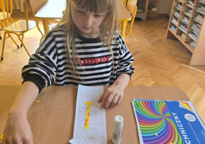 Laureatka konkursu międzyprzedszkolnego "Okładka do książki"!