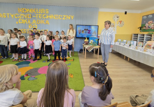 Laureatka konkursu międzyprzedszkolnego "Okładka do książki"!