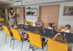 ROK REYMONTA, warsztaty 'Kwiaty z lipieckiej chaty"