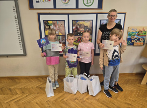 Wręczenie nagród w konkursie plastycznym