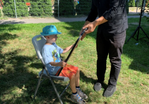 Nasze dzieciaki na "Zaczytanych Wakacjach" na osiedlu Dąbrowskiego!