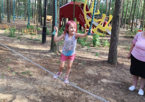 Marysia z Wiewiórek w ośrodku Malutkie Resort
