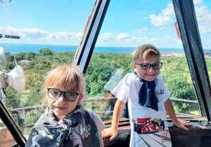 Lena i Mikołaj pozdrawiaja z Władysławowa!