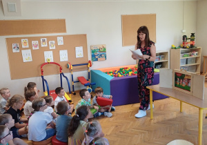 Zajęcia dla dzieci z Bibliotekarką