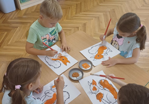 Wiewiórki- pierwsze dni w przedszkolu!