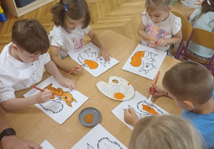 Wiewiórki- pierwsze dni w przedszkolu!