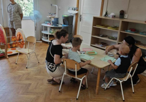 Zajęcia adaptacyjne w grupie „Ślimaczki”