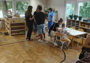 Zajęcia adaptacyjne w grupie „Ślimaczki”