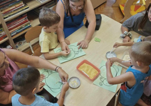 Zajęcia adaptacyjne w grupie „Ślimaczki”