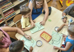 Zajęcia adaptacyjne w grupie „Ślimaczki”