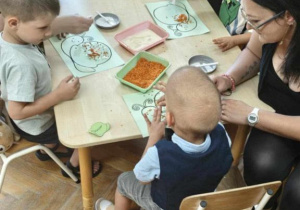 Zajęcia adaptacyjne w grupie „Ślimaczki”