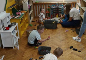 Zajęcia adaptacyjne w grupie „Ślimaczki”