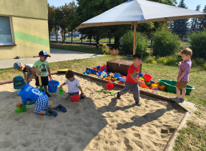 Sówki na placu zabaw!