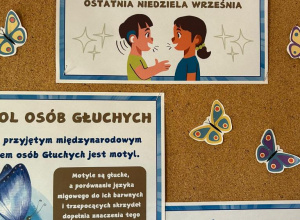 29 września- Międzynarodowy Dzień Głuchych i Języka Migowego!