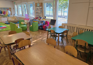 Sala grupy Wiewiórki zyskala w wakacje nowe oblicze!