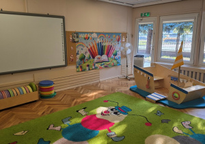 Sala grupy Wiewiórki zyskala w wakacje nowe oblicze!