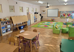 Sala grupy Wiewiórki zyskala w wakacje nowe oblicze!
