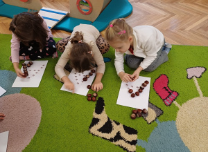 Wiewiórki poznały literę "A"!