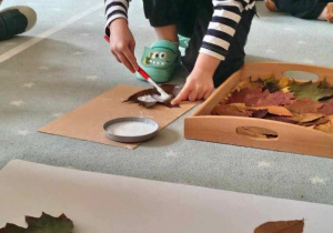 Jesienna lekcja ciszy "Ślimaczków"!