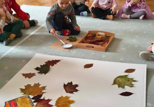 Jesienna lekcja ciszy "Ślimaczków"!