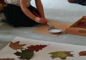 Jesienna lekcja ciszy "Ślimaczków"!