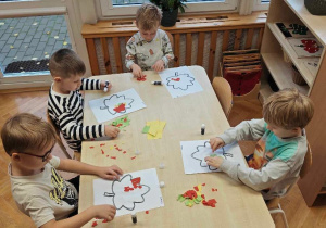 Jesienna lekcja ciszy "Ślimaczków"!