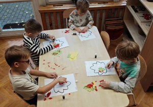 Jesienna lekcja ciszy "Ślimaczków"!