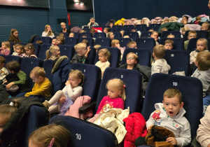 Niedźwiadki pierwszy raz w kinie!