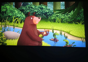 Niedźwiadki pierwszy raz w kinie!