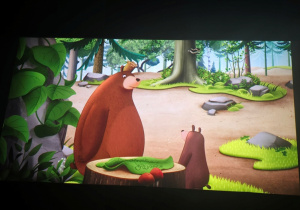 Niedźwiadki pierwszy raz w kinie!