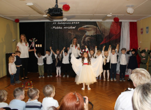 Święto Niepodległości w Przedszkolu Integracyjnym nr 6 „Pod Świerkami"!