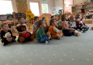 Dzień Pluszowego Misia w grupie Ślimaczki!