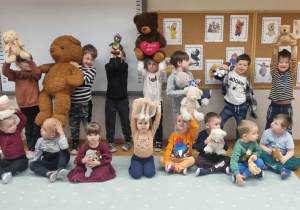 Dzień Pluszowego Misia w grupie Ślimaczki!