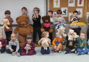 Dzień Pluszowego Misia w grupie Ślimaczki!