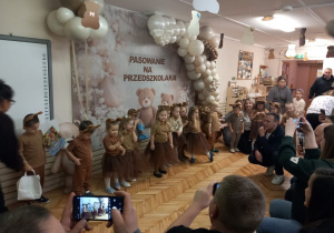 Pasowanie na Przedszkolaka- Niedźwiadki!