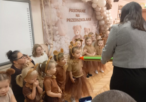 Pasowanie na Przedszkolaka- Niedźwiadki!