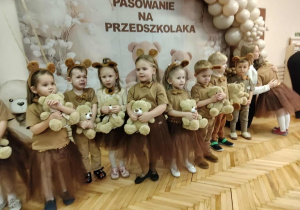 Pasowanie na Przedszkolaka- Niedźwiadki!