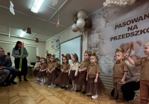 Pasowanie na Przedszkolaka- Niedźwiadki!