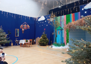 Jeżyki na Jasełkach Bożonarodzeniowych 2025 – pt. „Bóg jest w nas" w Specjalnym Ośrodku Szkolno - Wychowawczym w Łowiczu.