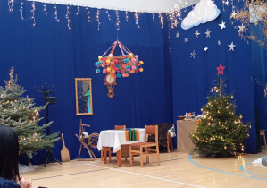 Jeżyki na Jasełkach Bożonarodzeniowych 2025 – pt. „Bóg jest w nas" w Specjalnym Ośrodku Szkolno - Wychowawczym w Łowiczu.