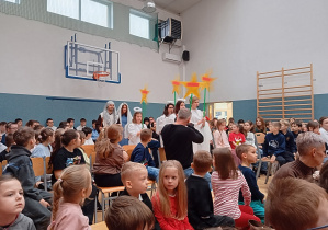 Jeżyki na Jasełkach Bożonarodzeniowych 2025 – pt. „Bóg jest w nas" w Specjalnym Ośrodku Szkolno - Wychowawczym w Łowiczu.