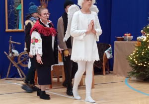 Jeżyki na Jasełkach Bożonarodzeniowych 2025 – pt. „Bóg jest w nas" w Specjalnym Ośrodku Szkolno - Wychowawczym w Łowiczu.