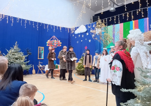 Jeżyki na Jasełkach Bożonarodzeniowych 2025 – pt. „Bóg jest w nas" w Specjalnym Ośrodku Szkolno - Wychowawczym w Łowiczu.