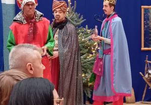 Jeżyki na Jasełkach Bożonarodzeniowych 2025 – pt. „Bóg jest w nas" w Specjalnym Ośrodku Szkolno - Wychowawczym w Łowiczu.