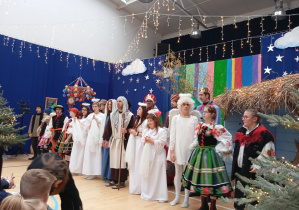 Jeżyki na Jasełkach Bożonarodzeniowych 2025 – pt. „Bóg jest w nas" w Specjalnym Ośrodku Szkolno - Wychowawczym w Łowiczu.
